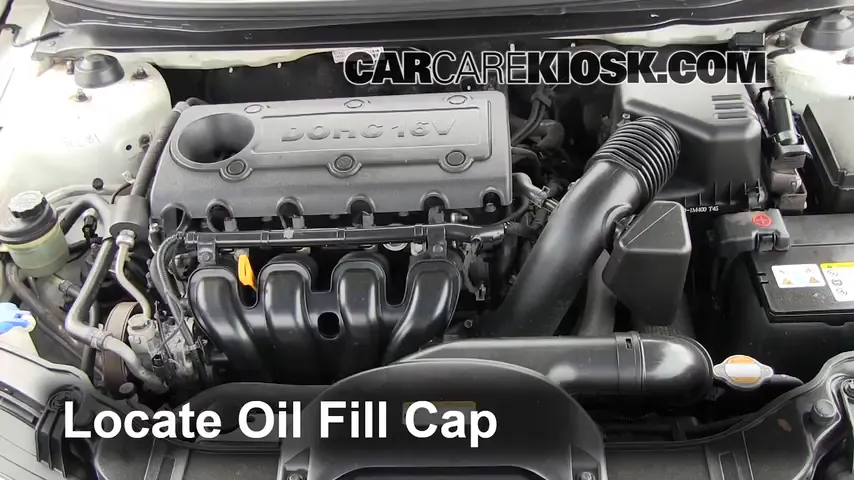 2010 Kia Forte EX 2.0L 4 Cyl. Sedan (4 Door) Oil